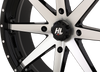 Wheel - HL10 - Front/Rear - Gloss Black w/Machined - 20x7 - 4/156 - 4+3 (+10 mm)