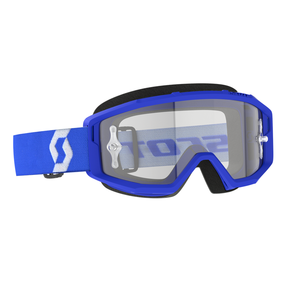 Primal Goggles - Blue/White - Clear - Lutzka's Garage