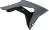 Radiator Cover - Gray - CRF 250R/450R - Lutzka's Garage