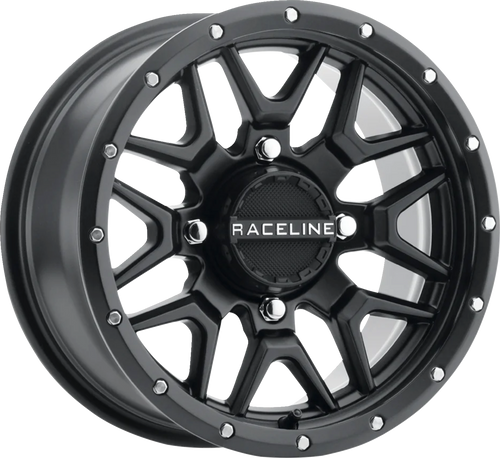 Wheel - Krank - Simulated Beadlock - Front/Rear - Black - 15x7 - 4/137 - 5+2 (+10 mm) - Lutzka's Garage
