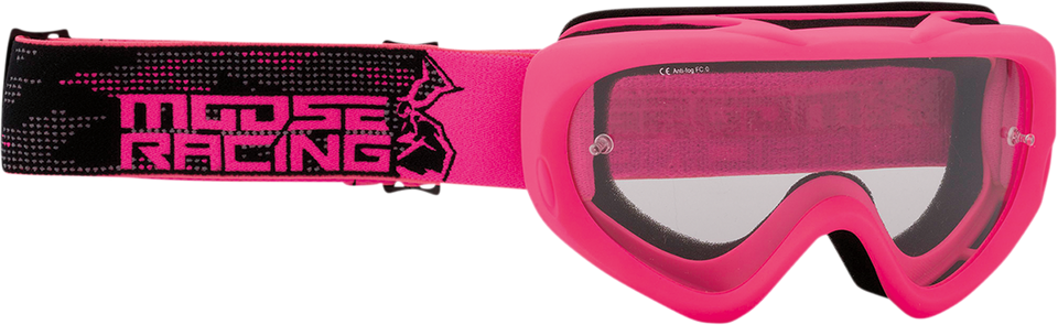 Youth Qualifier Goggles - Agroid - Pink - Lutzka's Garage