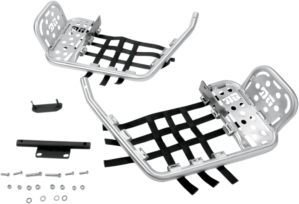 Heel Guard Nerf Bar- With Black Webbing - Yamaha