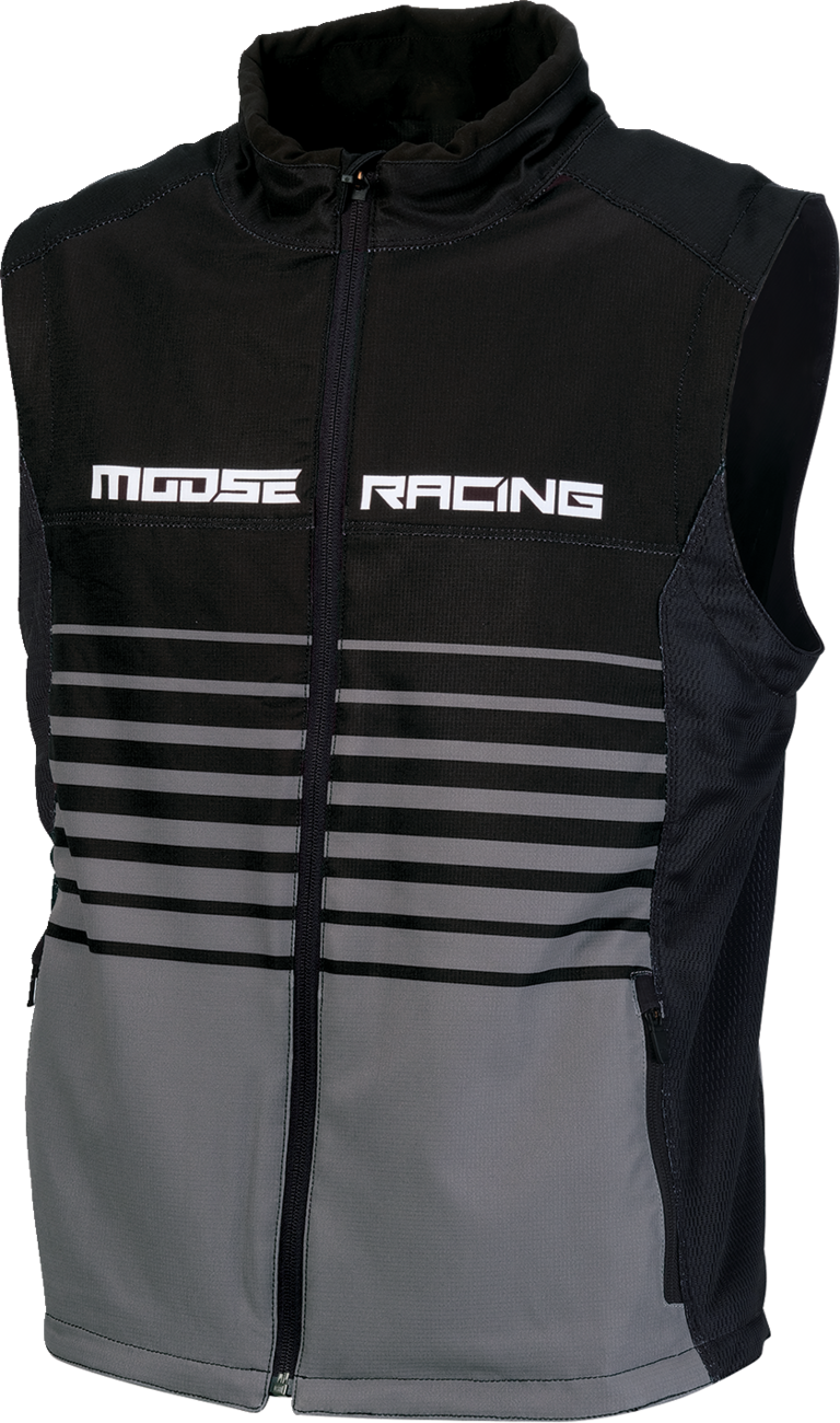 Moto Vest - Black/Gray - XS - Lutzka's Garage