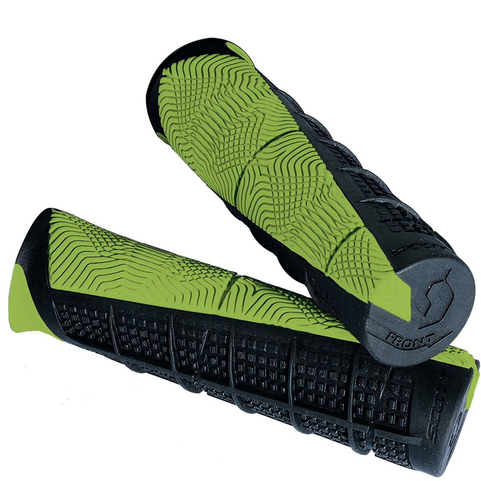 Grips - Deuce - ATV - Black/Green - Lutzka's Garage