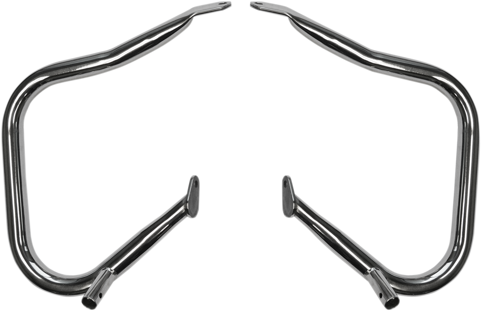 Rear Saddlebag Bars - Chrome - Touring - Lutzka's Garage