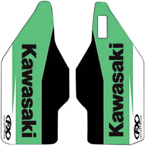 Fork Guard Graphic - Kawasaki KX