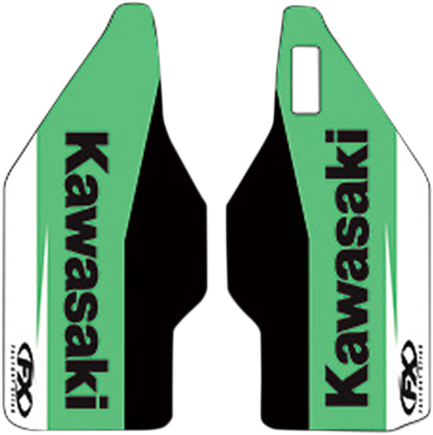 Fork Guard Graphic - Kawasaki KX