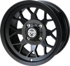 Wheel - 27X - Front - Black - 12x7 - 4/110 - 4+3 - Lutzka's Garage