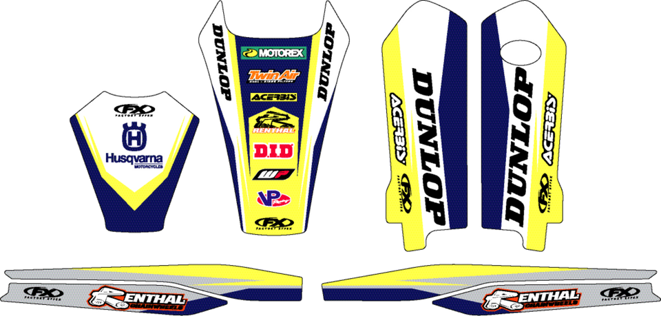 Trim Kit Graphic - Husqvarna