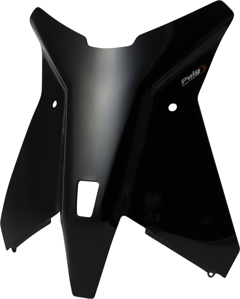 Race Windscreen - 14-1/4" - Black - KTM 790 - Lutzka's Garage