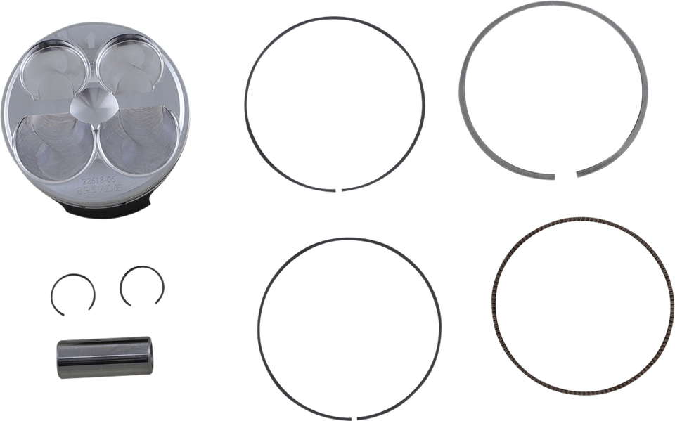 Piston Kit - 76.97 mm - Yamaha