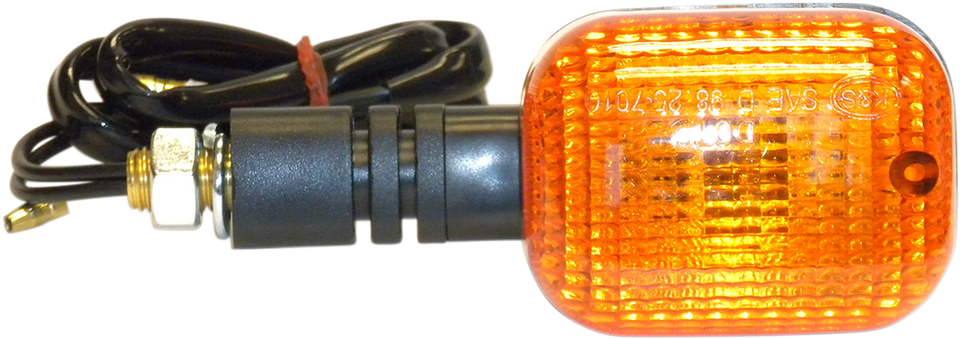 Turn Signal - Black/Amber - Lutzka's Garage