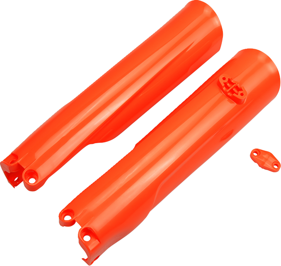 Fork Slider Protectors - Neon Orange - Lutzka's Garage