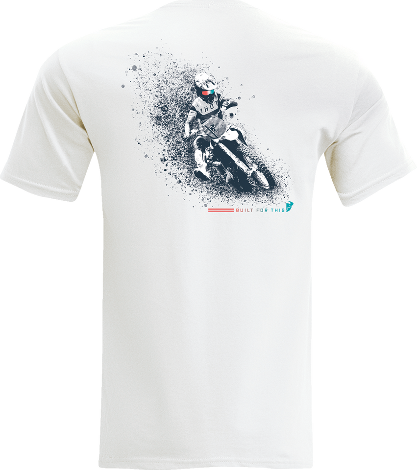 Charge T-Shirt - White - Medium - Lutzka's Garage