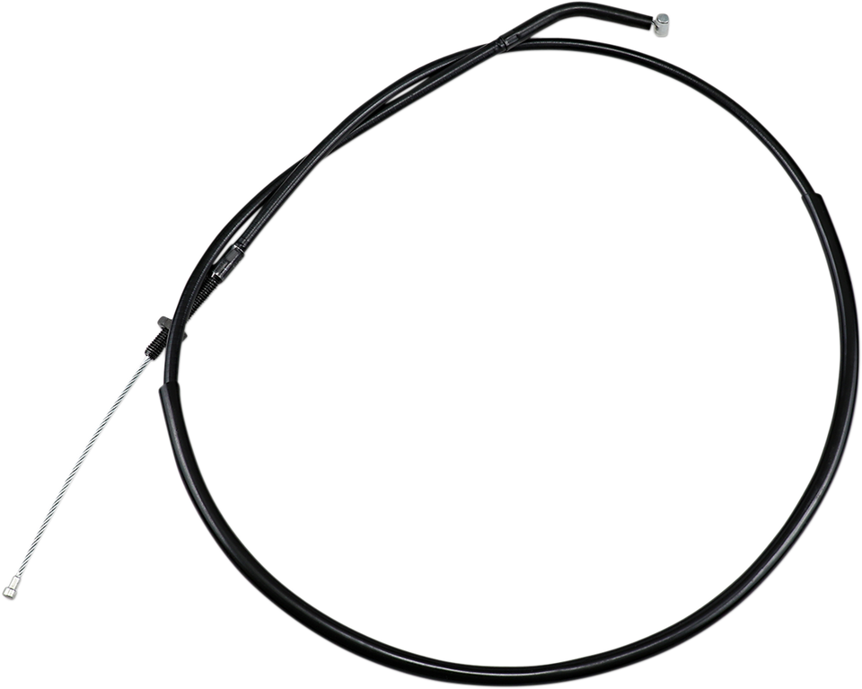 Clutch Cable - +12" - Honda - Black Vinyl - Lutzka's Garage