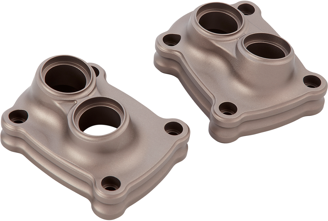 Lifter Block Covers - 10 Gauge - Titanium - Lutzka's Garage