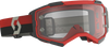 Fury Goggle - Red/Black - Clear Works - Lutzka's Garage