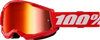 Strata 2 Goggle - Red - Mirror Red - Lutzka's Garage