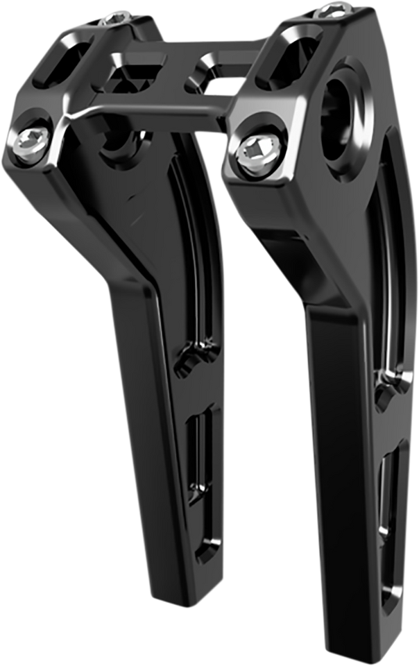 Risers - Pullback - 6" - Black - Lutzka's Garage