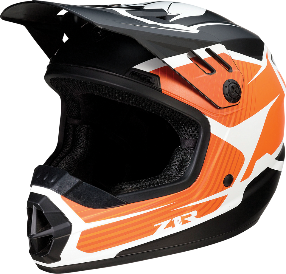 Youth Rise Helmet - Flame - Orange - Small - Lutzka's Garage
