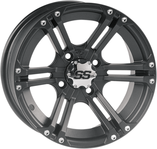 Wheel - SS212 Alloy - Rear - Black - 14x8 - 4/110 - 5+3 - Lutzka's Garage