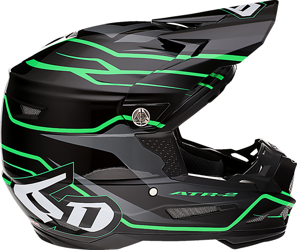 ATR-2 Helmet - Phase - Black/Green - XS - Lutzka's Garage