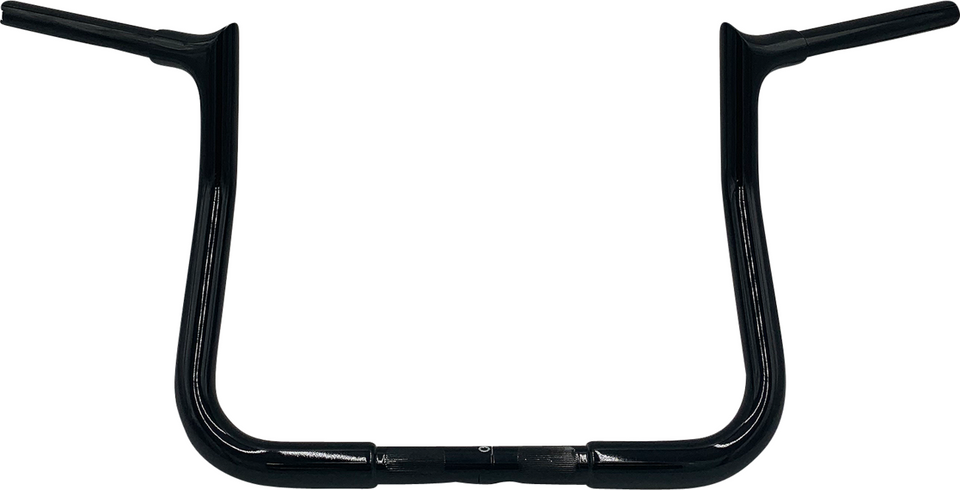 Handlebar - Pointed Top - 11" - Black - Lutzka's Garage