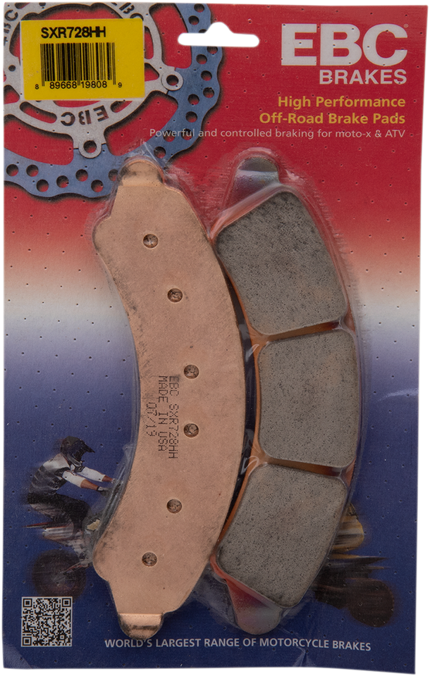 Sintered Metal Brake Pads - SXR728HH