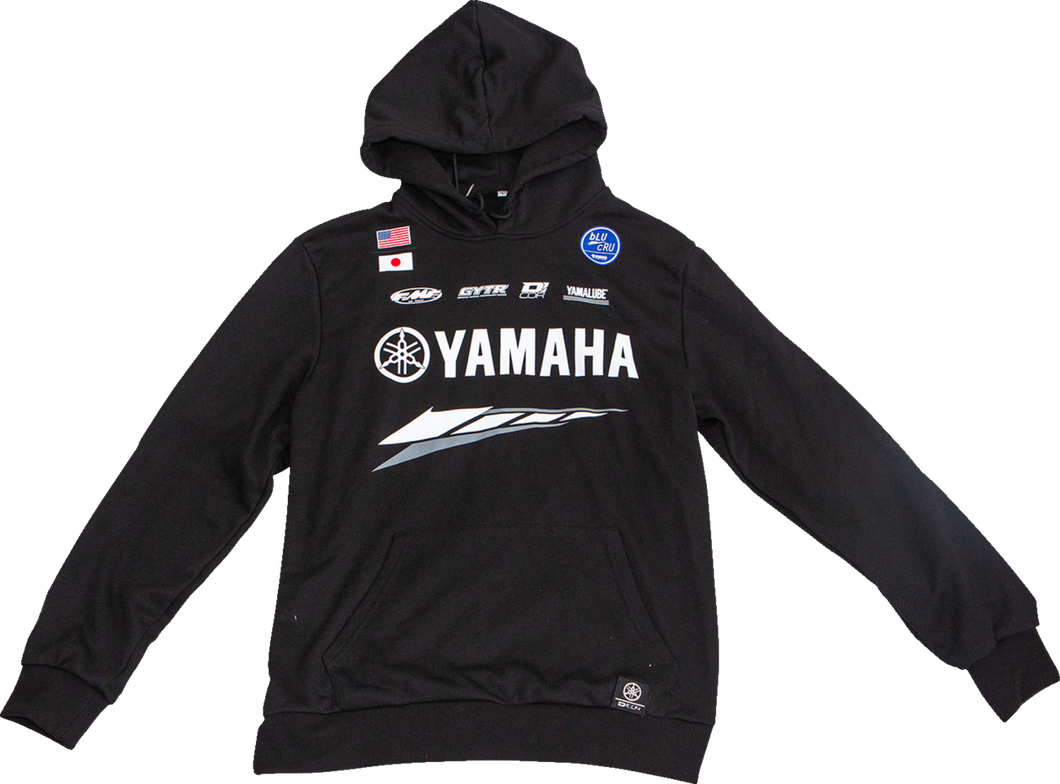 Yamaha Factory Sweatshirt - Black - Medium - Lutzka's Garage