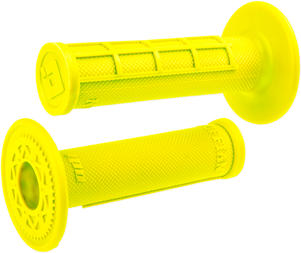Grips - Ruffian - Half Waffle - Fluorescent Yellow - Lutzka's Garage