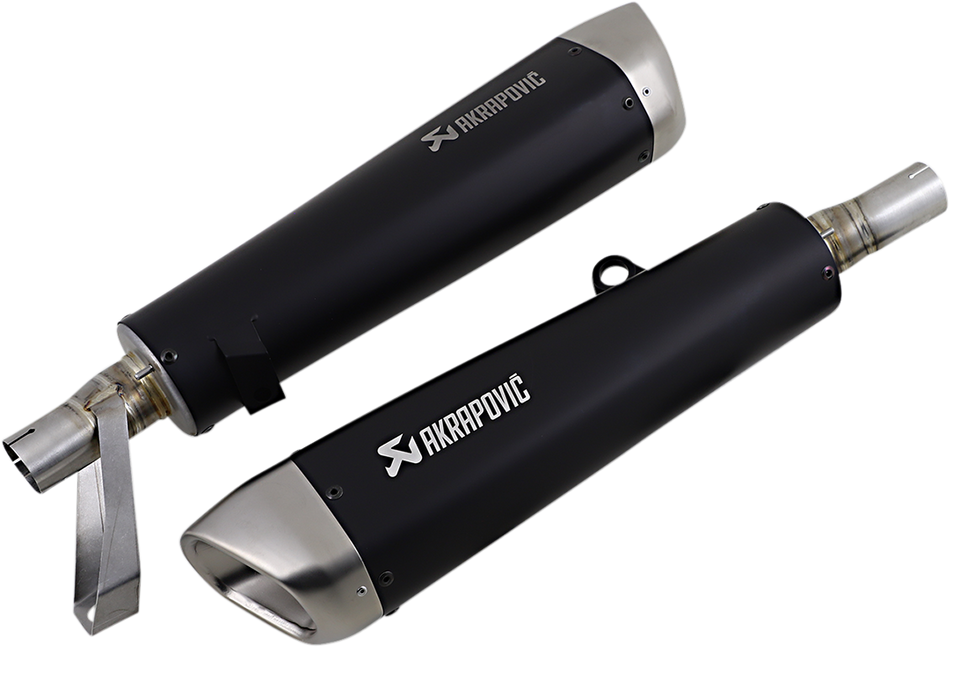 Street Twin Mufflers - Titanium - Lutzka's Garage