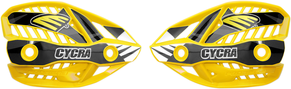 Handshields - No Cover - Replacement - Yellow - Lutzka's Garage