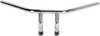 Handlebar - T-Bar - 8" - Dimpled - Chrome - Lutzka's Garage