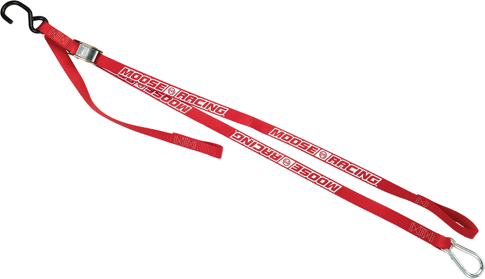Carabiner Tie-Down - Red - Lutzka's Garage