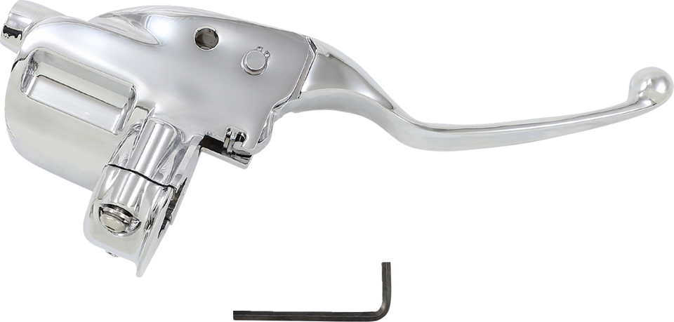 Master Cylinder Assembly - Clutch - Chrome - Lutzka's Garage