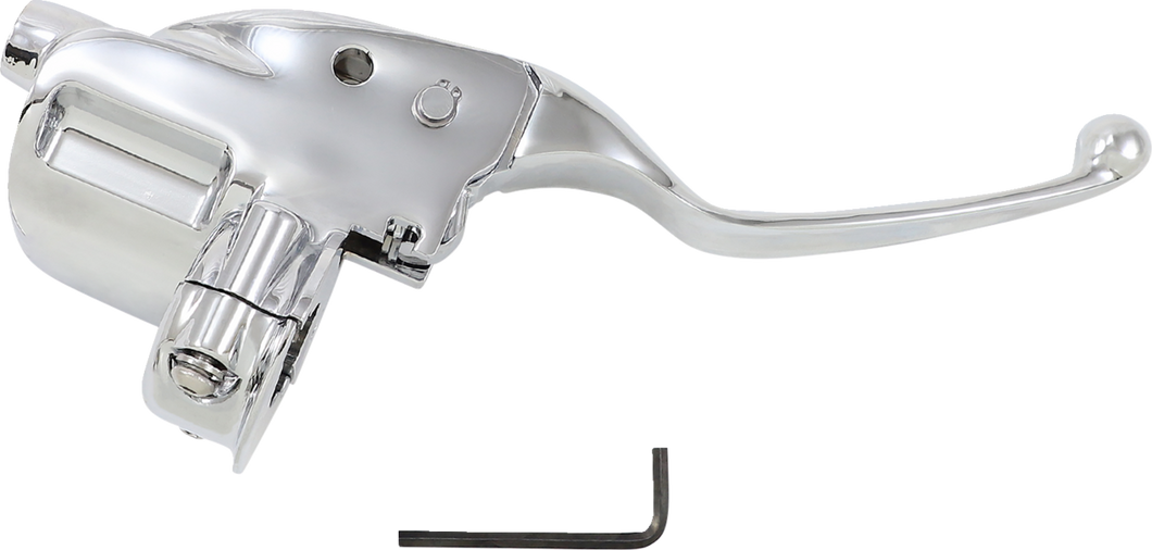 Master Cylinder Assembly - Clutch - Chrome - Lutzka's Garage