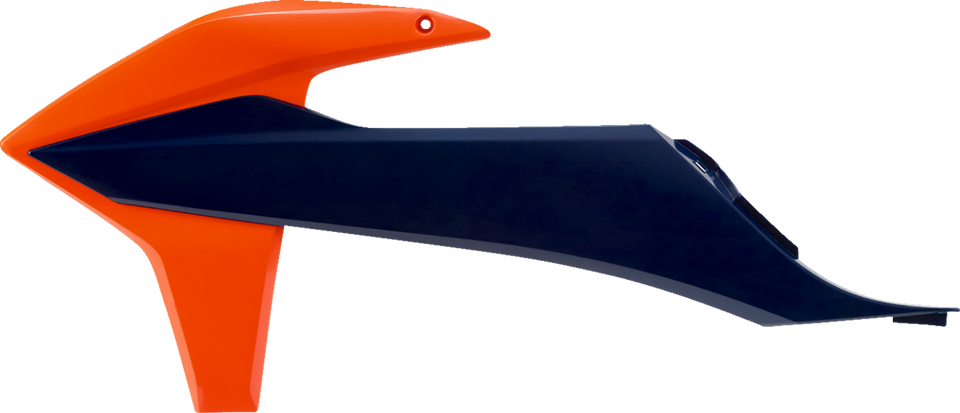 Radiator Cover - Orange/Blue - KTM - Lutzka's Garage