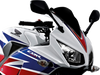 Race Windscreen - 12-3/8" - Black - CBR300R - Lutzka's Garage