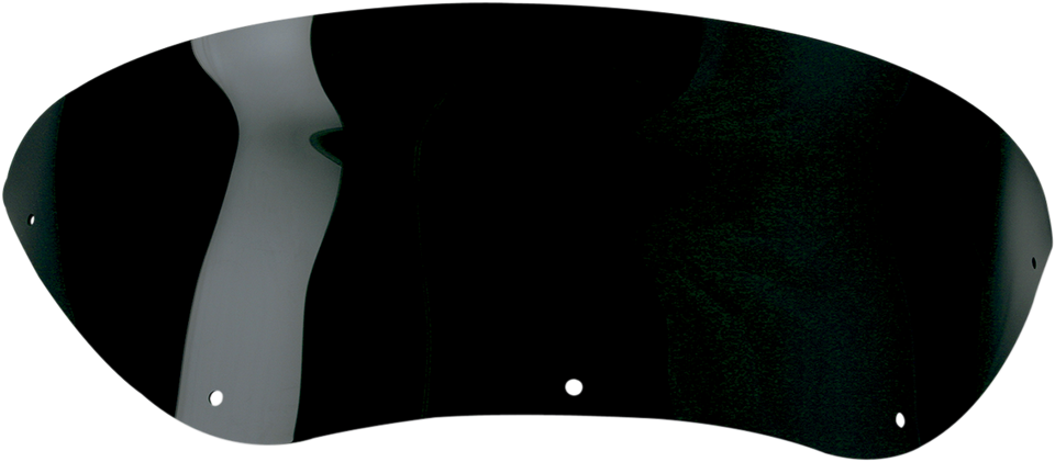Windshield - Black - 8" - FLTR - Lutzka's Garage