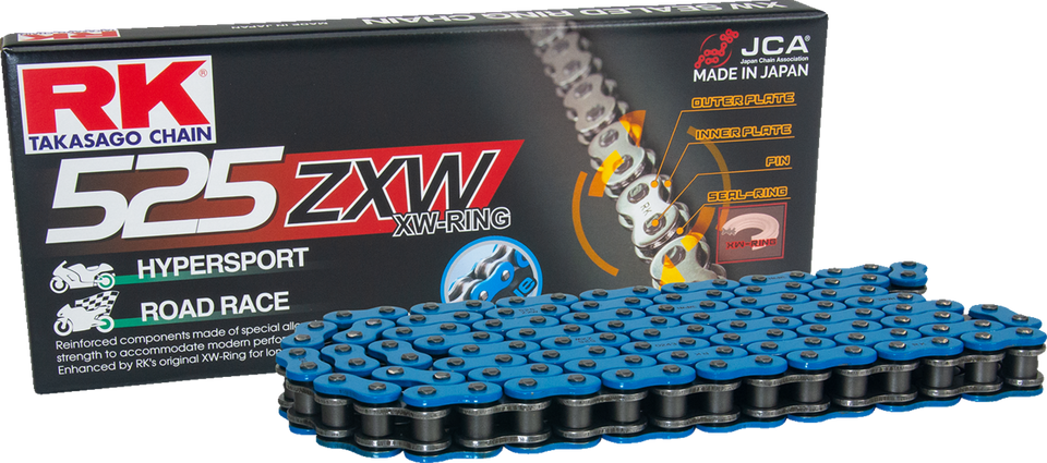 525 ZXW - Drive Chain - 150 Links - Blue - Lutzka's Garage