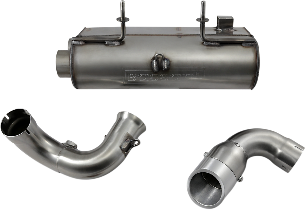 Muffler - Stainless Steel - RZR XP 900 - Lutzka's Garage
