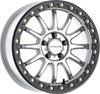 Wheel - Alpha - Front/Rear - Hyper Silver/with Black Ring - 17x7 - 4/137 - +40 mm