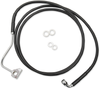 Brake Line - Front - Black - +8" - Lutzka's Garage