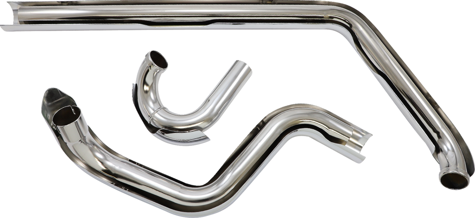 True Dual Exhaust - Billet Tip - 97-06 Softail