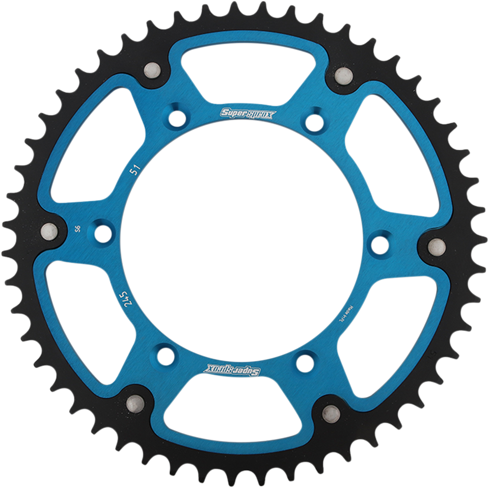 Stealth Rear Sprocket - 51 Tooth - Blue - Yamaha - Lutzka's Garage