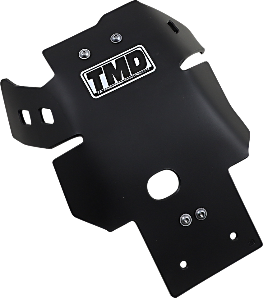 Skid Plate - Black - YZ 125/125X - Lutzka's Garage