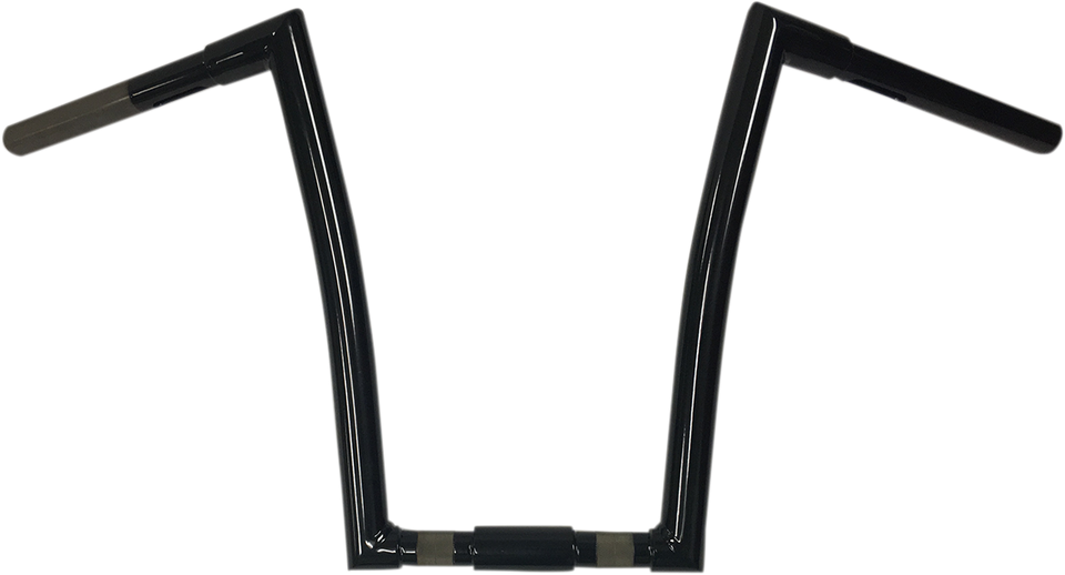 Handlebar - Strip - Springer - 1-1/4" - 14" Rise - Black - Lutzka's Garage