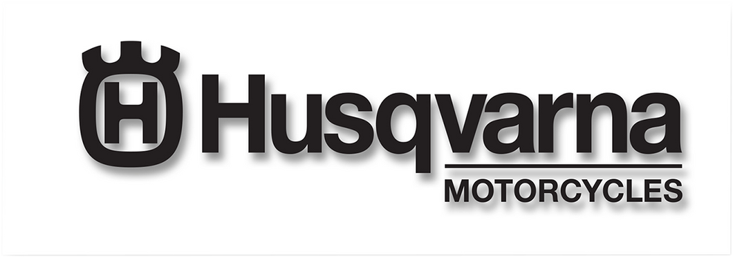 Die-Cut Decal - 5 - Husqvarna Black