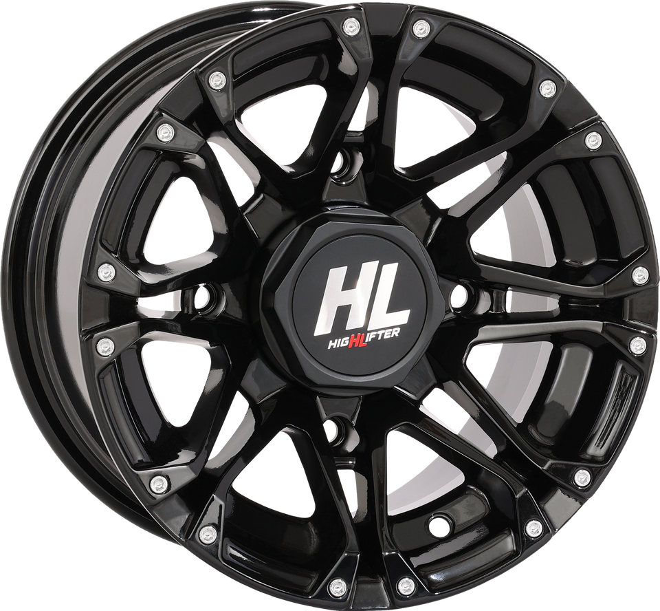 Wheel - HL3 - Front/Rear - Gloss Black - 12x7 - 4/110 - 4+3 (+10 mm) - Lutzka's Garage