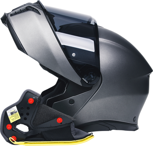 Tourmodular Cheek Pads - Gray/Black - XS/M - Lutzka's Garage